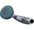 Лейка для душа Melodia della vita 2 функции, d74мм, хром/зеленый 34649 1