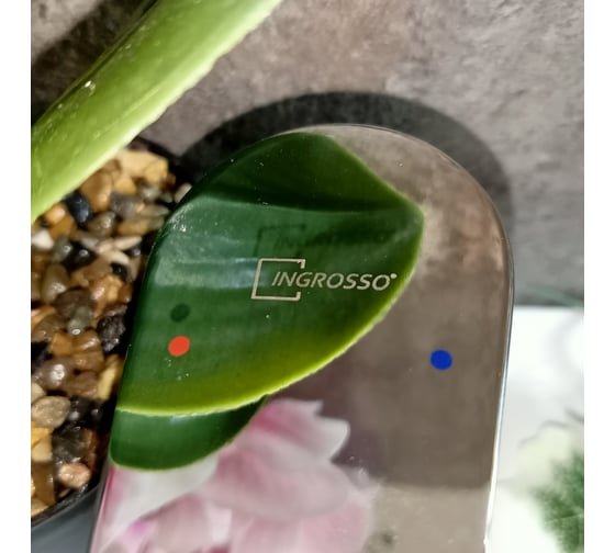 Смеситель для раковины (мойки) INGROSSO гусак16 см,картридж 35мм, шпилька 455-31