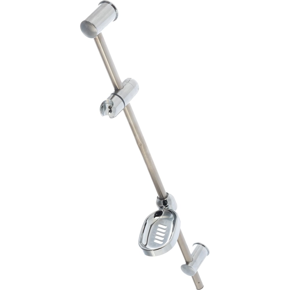 Стойка для душа с мыльницей MELODIA d19мм, 700 мм нерж., ABS, хром ...