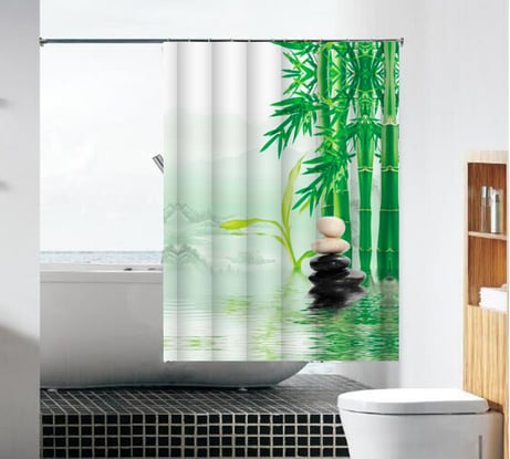 Тканевая шторка для ванны Melodia della vita Стойкость MZ-97180х180 см 20867