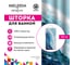 Тканевая шторка для ванны Melodia della vita MZ-62 Волна 180х180 см 20832 2
