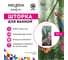 Тканевая шторка для ванны Melodia della vitaMZ-49 Попугай 180х200см 20819 2