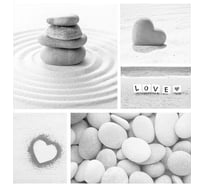 Тканевая шторка для ванной комнаты TERMA MZ-77 Любовь 180х200 см 20847