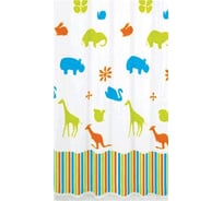 Тканевая шторка для ванной комнаты TERMA MZ-23 Зоопарк 20973