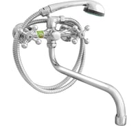 Ванно-душевой смеситель Juguni двуручный, JGN0140, кран-бук 0402.656