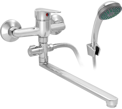 Смеситель ванно-душевой Istok латунный одноручный, L-излив 350 мм 0402.772