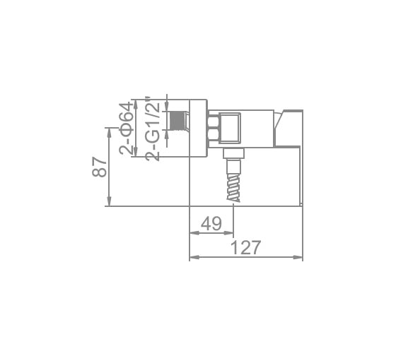 Смеситель для душа LEDEME  L72033 65649