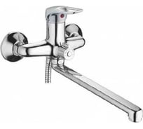 Смеситель для ванны LEDEME картридж диаметр 35 мм, дивертор в корпусе керамика L2236 89281