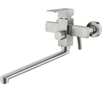 Смеситель для ванны LEDEME длинный излив 350 мм L72233 65647