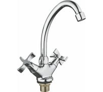 Смеситель для кухни LEDEME крест, керамика, гайка L4822 806827