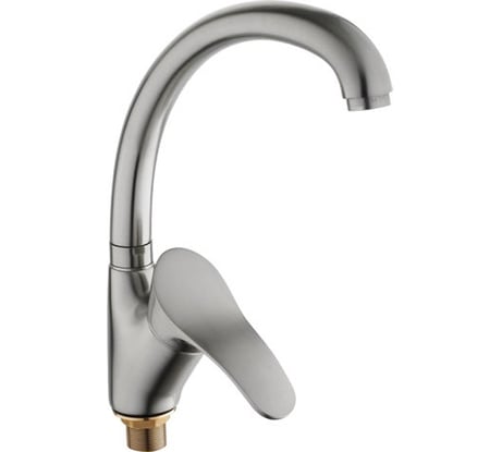 Смеситель для кухни LEDEME картридж диаметр 40 мм, с гайкой, утка L5901 89593