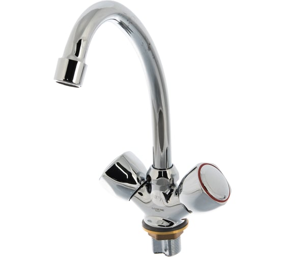 Смеситель для кухни LEDEME керамика, с гайкой L5909 65726