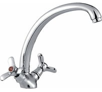 Смеситель для кухни LEDEME крест керамика L4212 806905