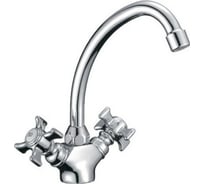 Смеситель для кухни LEDEME литой излив, керамика, силумин L4211 65676