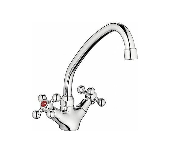 Смеситель для кухни LEDEME крест керамика L4519 806980