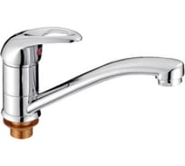 Смеситель для кухни LEDEME картридж диаметр 35 мм, излив L-15 см с гайкой L4515-2 65773