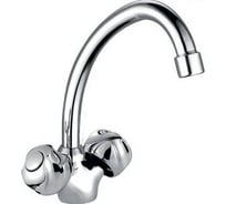 Смеситель для кухни LEDEME литой излив, керамика L4326 806945