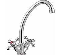 Смеситель для кухни LEDEME крест, керамика, силумин L4008 90834