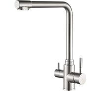 Смеситель для кухни с каналом для фильтрованной воды ORANGE Boni никель M15-008ni