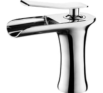 Смеситель для умывальника LEDEME  водопад с гайкой диаметр 35 мм L1055-23 89700