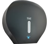 Диспенсер для туалетной бумаги Puff 7120Bl, пластиковый, черный 1402.997