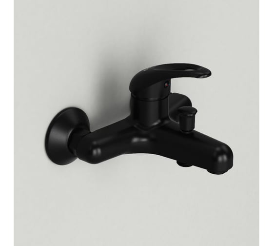 Смеситель для ванны Dorff Comfort материал полимер, цвет черный D8010000BL