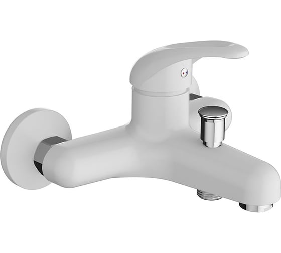 Смеситель для ванны Dorff Comfort материал полимер, цвет белый D8010000WH