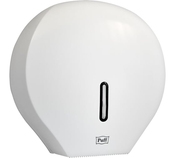 Диспенсер для туалетной бумаги Puff 7120, пластиковый, белый 1402.999 1