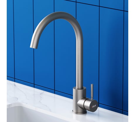 Смеситель для кухни Dorff Logic из нержавеющей стали D3000000