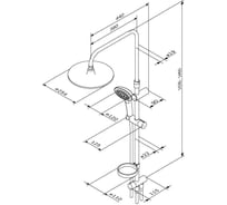 Душевая система AM.PM набор F0770A100