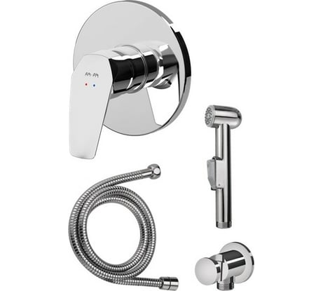 Гигиенический набор AM.PM для скрытого монтажа, со смесителем для душа F40H9000