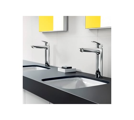 Смеситель для раковины HANSGROHE Logis 190 без донного клапана 71091000 00000042594
