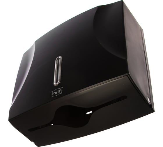 Диспенсер для бумажных полотенец Puff 5125Bl, черный, ABS-пластик 1402.983 1