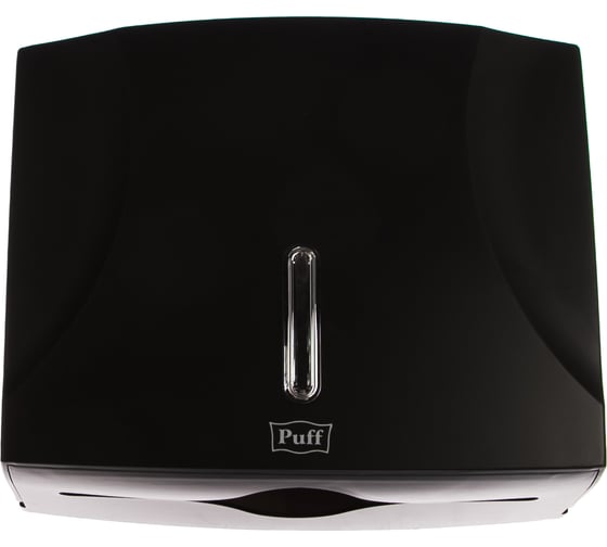 Диспенсер для бумажных полотенец Puff 5125Bl, черный, ABS-пластик 1402.983