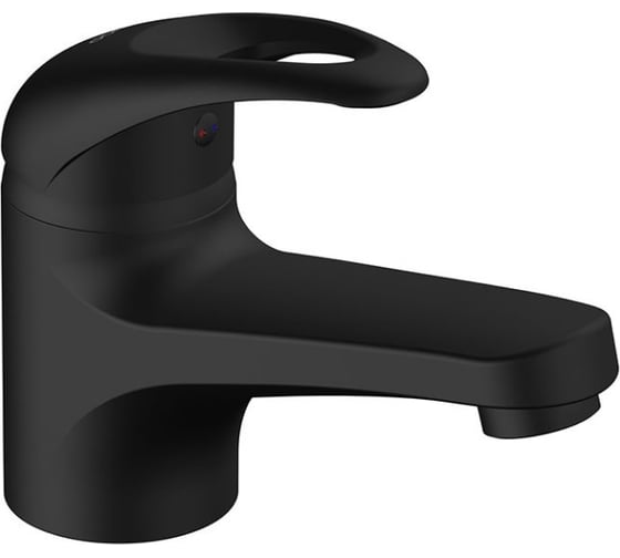 Смеситель для умывальника Dorff Comfort материал полимер, цвет черный D8021000BL 1