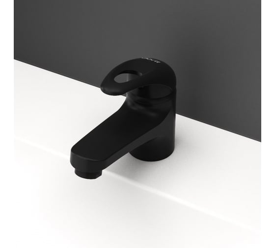 Смеситель для умывальника Dorff Comfort материал полимер, цвет черный D8021000BL