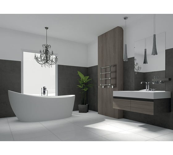 Полотенцесушитель IRSAP Minuette для ГВС 960/540 CL.50 T01 6 трубок, chrome MGM054B50IR01NNN01