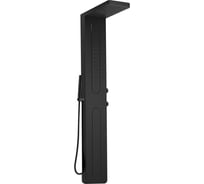 Душевая панель Cerutti SPA vettore черная с гидромассажем на 3 режима 8993