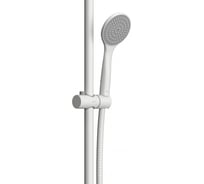 Душевой комплект Dorff Comfort ручной душ 1F, стойка 600 мм, белый D0108000WH