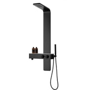 Душевая панель Cerutti SPA barbaria b цвет черный на 3 режима 9657