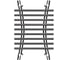 Полотенцесушитель Ника BAMBOO ЛБ 8 80/40 1