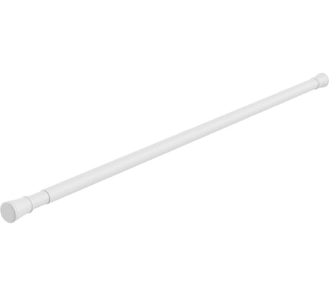 Карниз для ванной FORA металлический 120-220 см, белый FOR-ROD-220IWT