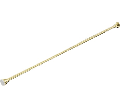 Карниз для ванной Tokito нержавеющая сталь 130-240 см, золотой TOK-240GOLD