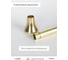 Карниз для ванной Tokito нержавеющая сталь 130-240 см, золотой TOK-240GOLD 6