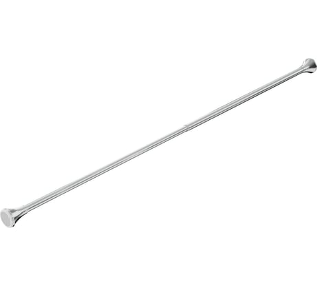 Карниз для ванной Tokito нержавеющая сталь 130-240 см, хром TOK-240CHR