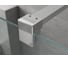 Душевой уголок 120x80 см с распашной дверью Ambassador Abner: левостороннее душевое ограждение 6 мм, профиль хром, стеклянное ограждение для душа с защитой от разводов EasyClean 10011103L 5