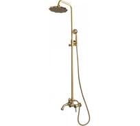 Душевая стойка MILACIO бронза, душ цветок, коллекция Vitoria MC.101.1BR