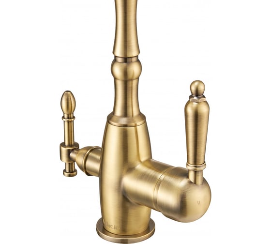 Смеситель MILACIO с подключением фильтра 2в1 бронза коллекция Castellon Ceramic MC.515.BR