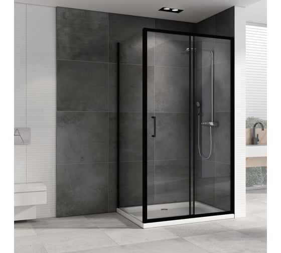 Душевой уголок ABBER Schwarzer Diamant AG30150B5-S80B5
