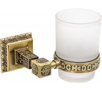 Держатель со стаканом настенный MILACIO, бронза коллекция Alicante MC.913.BR